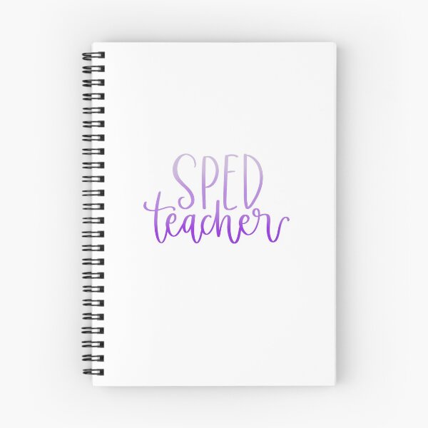 Item preview, Purple SPED Teacher designed and sold by Lily Glazer.