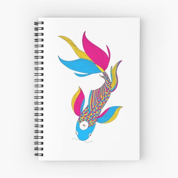 Item preview, Pansexual Pride Koi Fish designed and sold by Lexi Edwards.