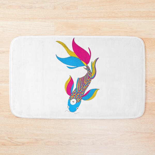 Item preview, Pansexual Pride Koi Fish designed and sold by Lexi Edwards.