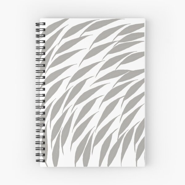 Item preview, Leaf Design grey designed and sold by SILVERAPPLE.