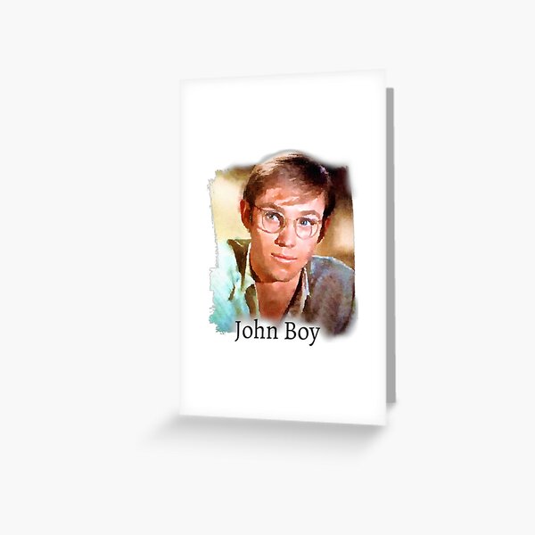 John Boy Walton Greeting Card