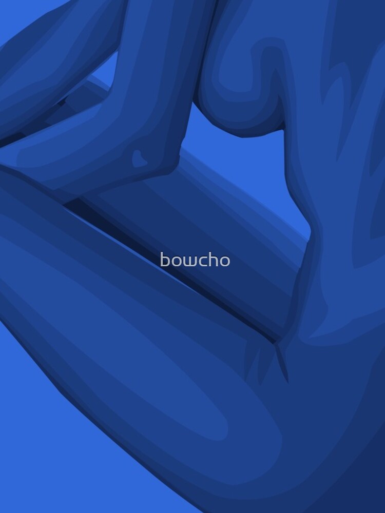 Thumbnail 4 of 4, iPhone Case, Blue designed and sold by bowcho.