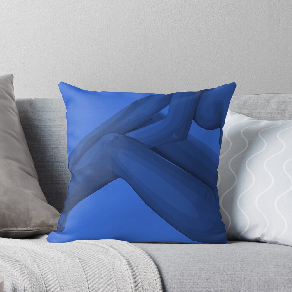 Item preview, Throw Pillow designed and sold by bowcho.