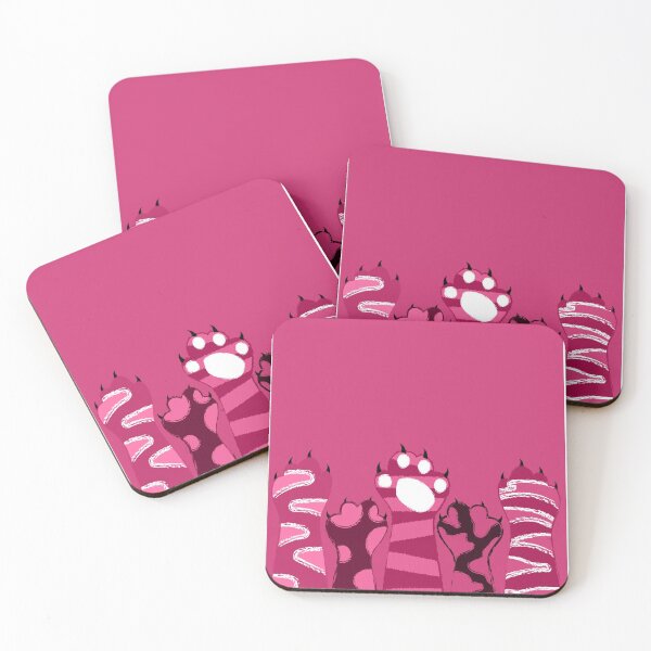 Item preview, Cat Paws Hands Pink designed and sold by ranadigipaint.