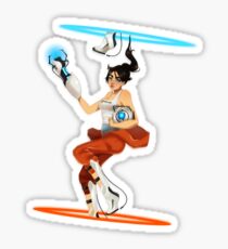 Portal 2 fanart Sticker