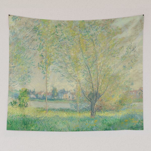 Item preview, Painting Art, Claude Monet Artist Paintings, The Willows designed and sold by SasyJamArt.