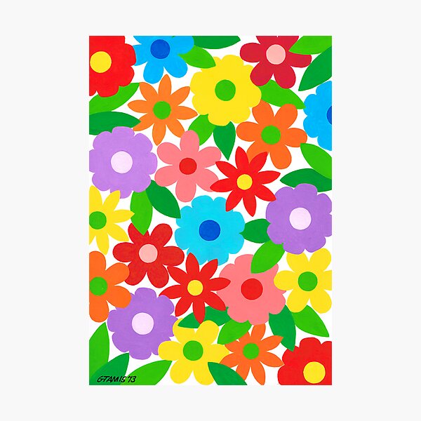FLOWER SPLENDOR Photographic Print