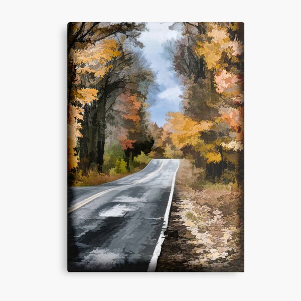 Item preview, Fall Painted Country Road designed and sold by Thomasyoung.