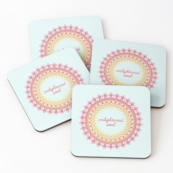 Item preview, Enlightened Soul - Meditation Mandala Print Design GC-092-17 designed and sold by GraphicCharms.