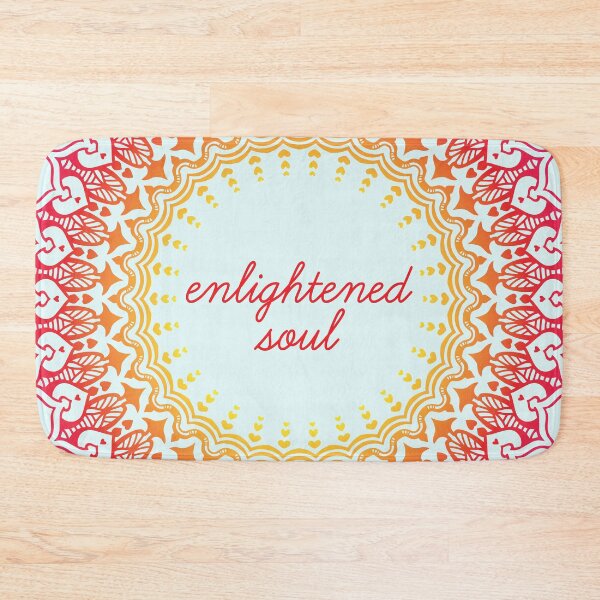 Item preview, Enlightened Soul - Meditation Mandala Print Design GC-092-17 designed and sold by GraphicCharms.