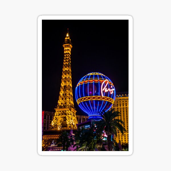 Las Vegas Boulevard, Las Vegas, USA. Sticker