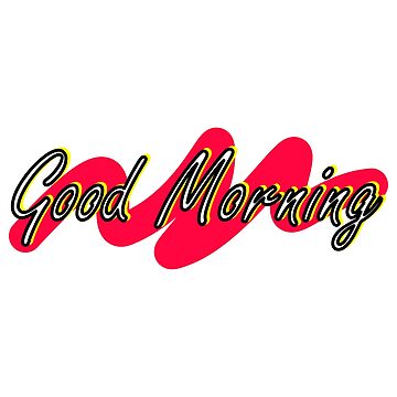 GoodMorning☆Coll Good Morning Gorgeous Embroidery Design | EmbroideryDesigns.com