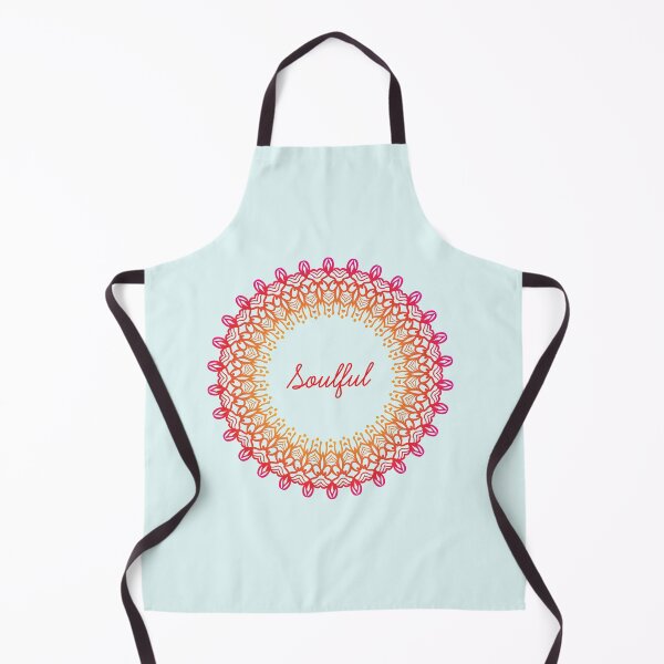 Item preview, Soulful - Meditation Quote Mandala Illustration Print Design GC-092-18 designed and sold by GraphicCharms.