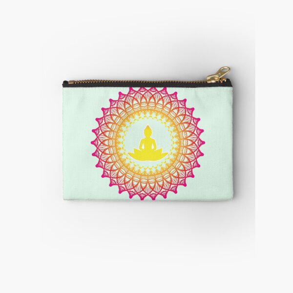 Item preview, Enlightened Soul Buddha Silhouette Mandala Illustration Print Design GC-092-20 designed and sold by GraphicCharms.