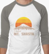 I climbed Mt. Shasta Men's Baseball ¾ T-Shirt