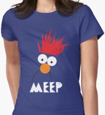 Beaker MEEP Women's Fitted T-Shirt