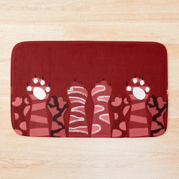 Item preview, Cat Paws Hands Red designed and sold by ranadigipaint.