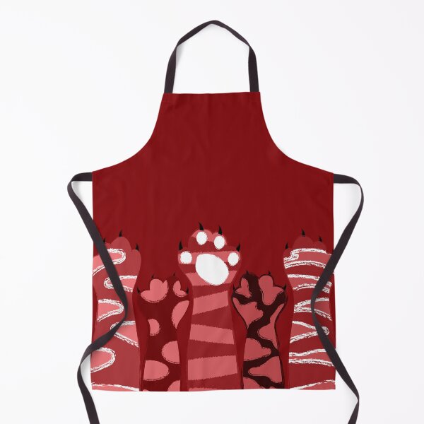 Item preview, Cat Paws Hands Red designed and sold by ranadigipaint.