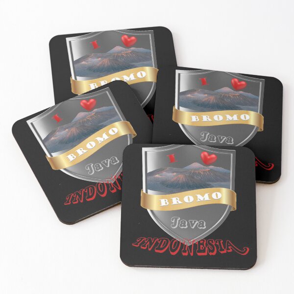 Item preview, I Love The Bromo Volcano In Java Indonesia designed and sold by DELMEO.
