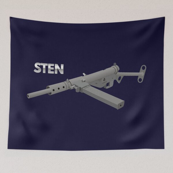 Item preview, British Sten MKII Submachine Gun designed and sold by NorseTech.