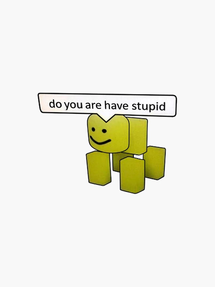 ☺︎YOU ARE AN IDIOT☺︎ : r/RobloxAvatars