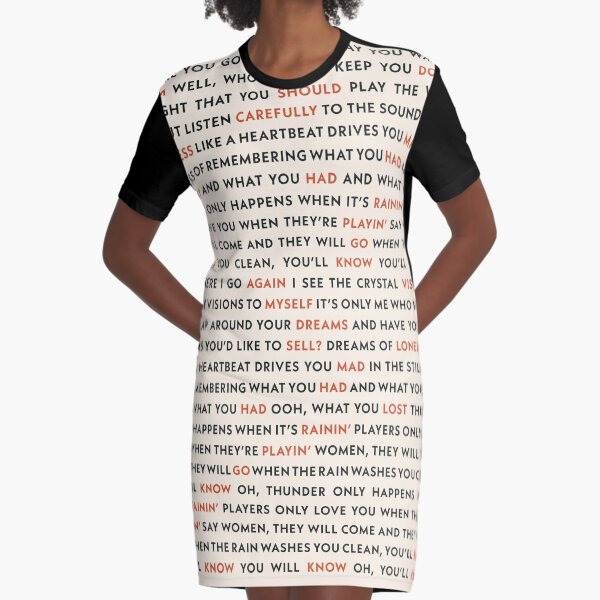 Fleetwood Mac - Dreams Graphic T-Shirt Dress