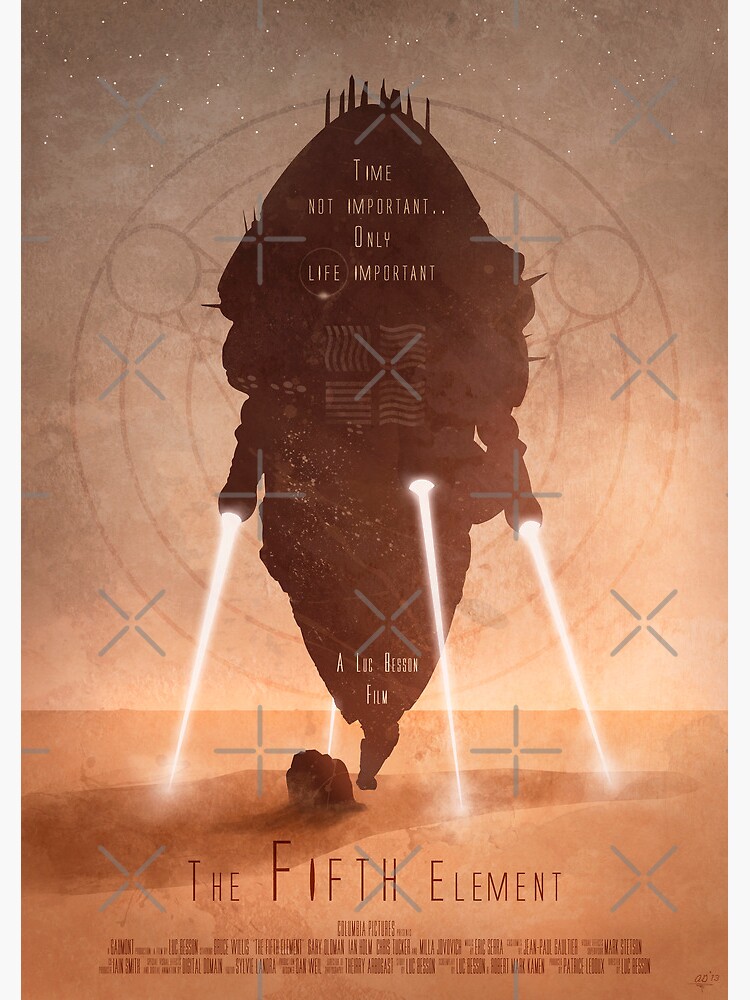 Disover The Fifth Element No. 1 Premium Matte Vertical Poster