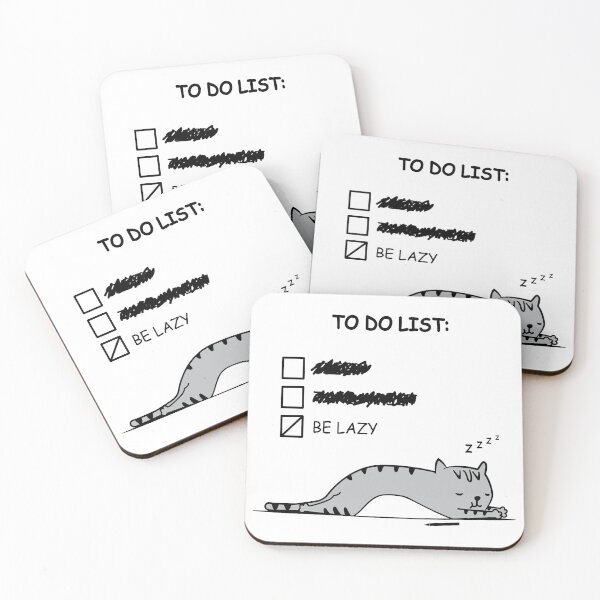 Item preview, To Do List: Be Lazy designed and sold by mydesigns15.