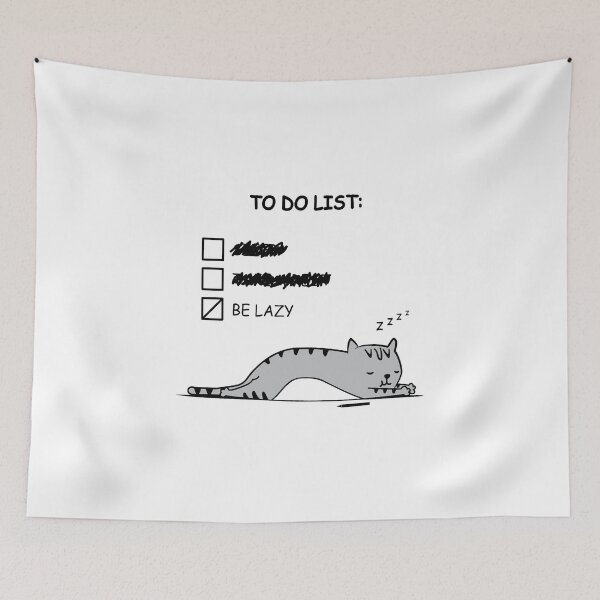 Item preview, To Do List: Be Lazy designed and sold by mydesigns15.