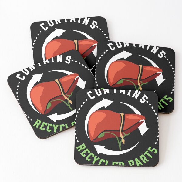 Item preview, Contains Recycled Parts Liver Transplant Survivor designs product designed and sold by Lisbob.