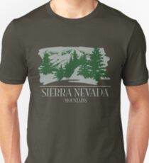 Sierrra Nevada Mountains Unisex T-Shirt