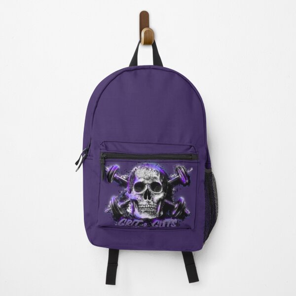 Item preview, Grit and Guts Skull Neon Purple designed and sold by Jarrod Vandenberg.