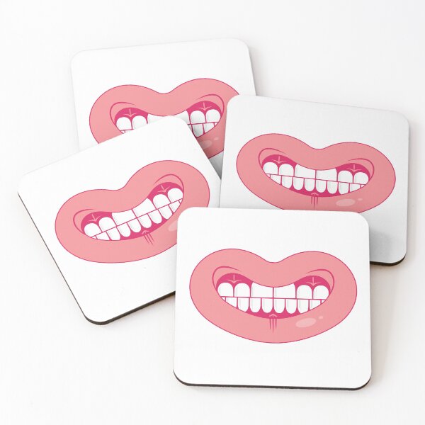 Item preview, Grinning Cartoon Lips designed and sold by AlteredAtelier.
