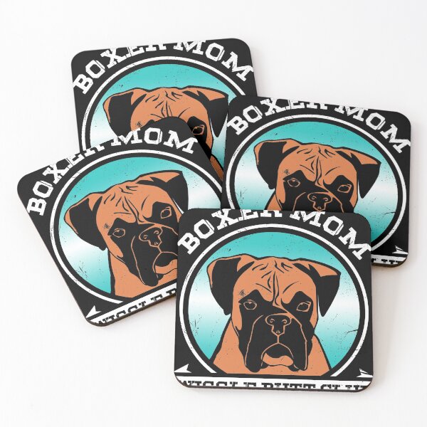 Item preview, Boxer Mom Wiggle Butt Club design, Boxer design, Dog design graphic designed and sold by Lisbob.