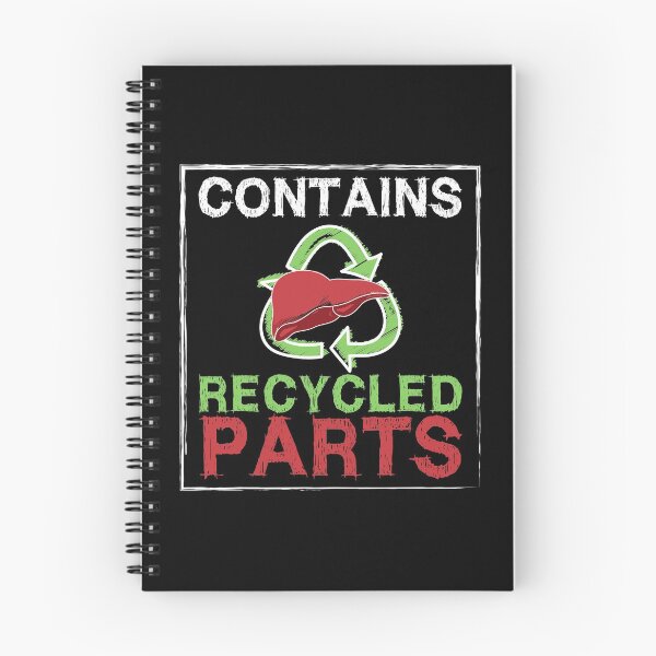 Item preview, Contains Recycled Parts Liver Transplant Survivor designs design designed and sold by Lisbob.