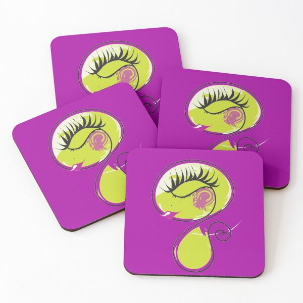 Item preview, Green Kiss Monster designed and sold by Nia Brown.