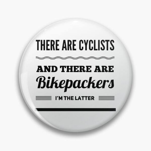 Item preview, Cyclists and Bikepackers designed and sold by BikeBoomer.