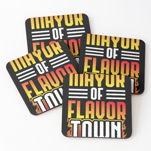 Item preview, design for Mayor of Flavor Town design designed and sold by Lisbob.