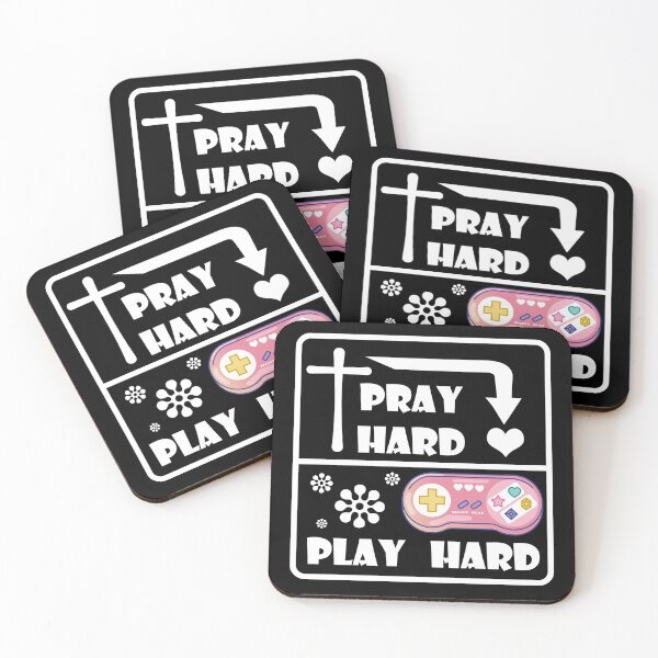 Item preview, Pray Hard, Play Hard designed and sold by duke818.