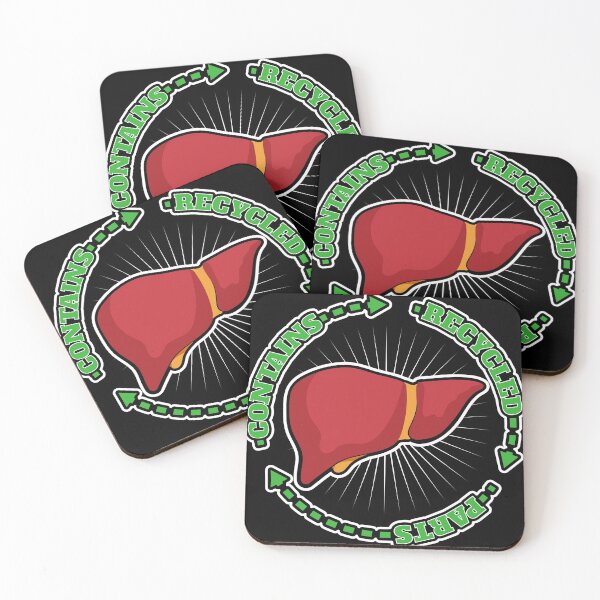 Item preview, Contains Recycled Parts Liver Transplant Survivor designs product designed and sold by Lisbob.