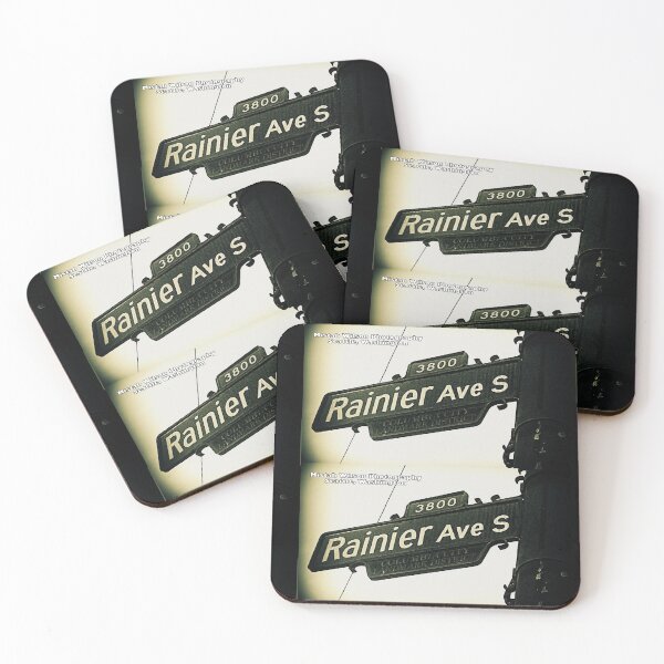 Item preview, Rainier Avenue South, Seattle, Washington by Mistah Wilson designed and sold by The Street Sign Store.