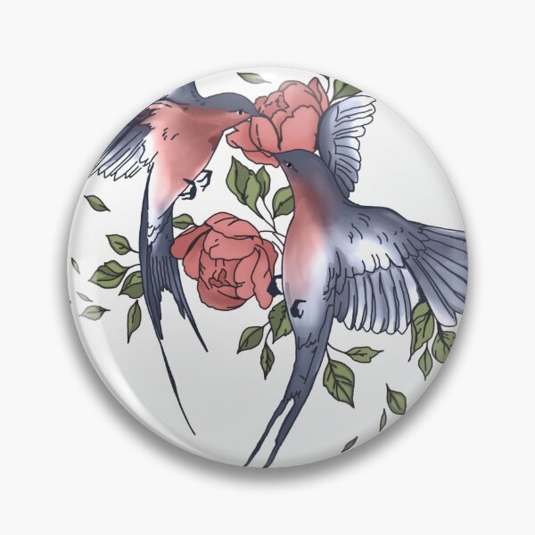 Item preview, Sparrows and Flowers designed and sold by prettythangz.