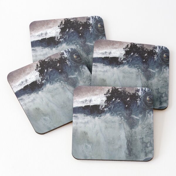 Item preview, Abstract Blue Concrete Slab  designed and sold by Poptopia.