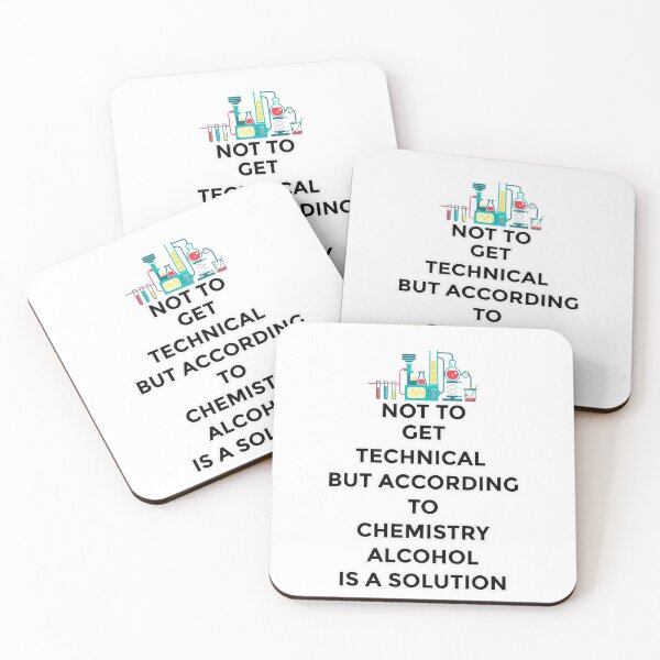 Item preview, Alcohol Is Technically A Solution designed and sold by chadtees.