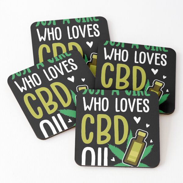 Item preview, CBD Oil Lover Gift design Just A Girl Who Loves CBD product designed and sold by Lisbob.