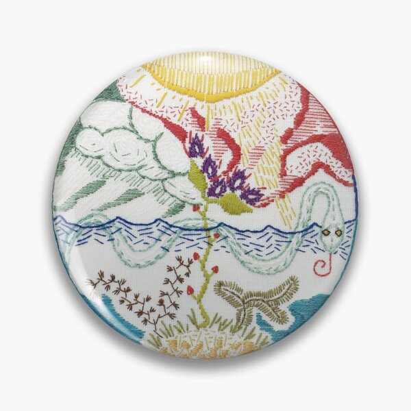 Item preview, serpent (intuitive embroidery) designed and sold by SoxyFleming.