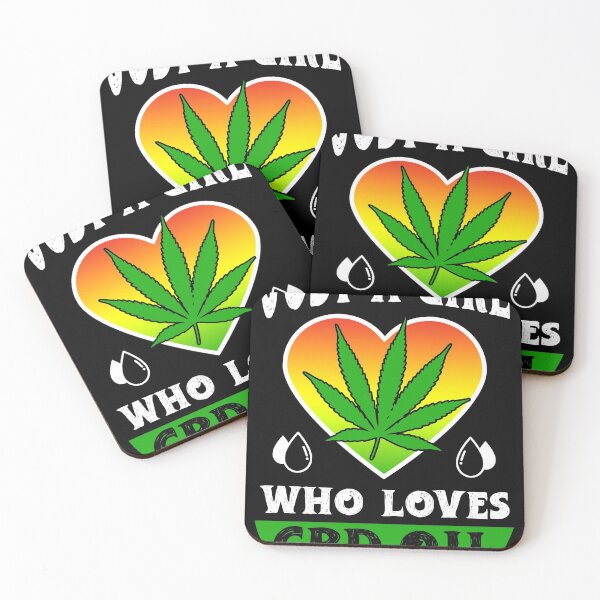Item preview, CBD Oil Lover Gift design Just A Girl Who Loves CBD graphic designed and sold by Lisbob.