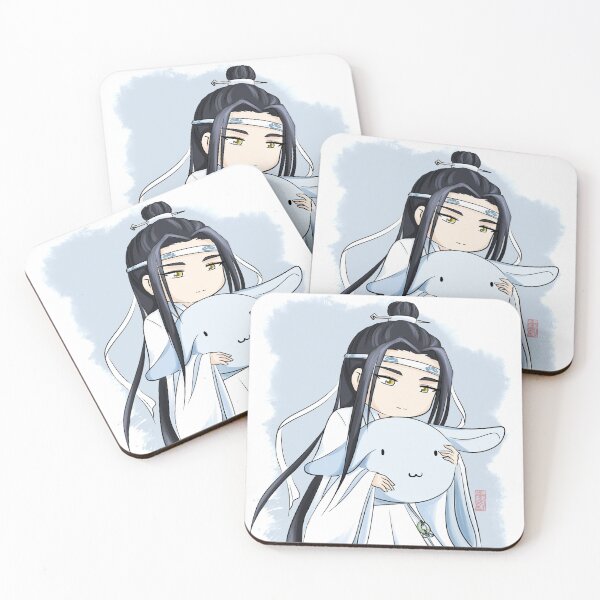 Item preview, Lan Zhan bunny plush designed and sold by GuqinAndTea.