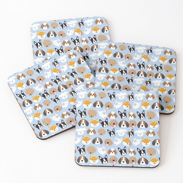 Item preview, Puppy faces Pattern designed and sold by Goku Creations.