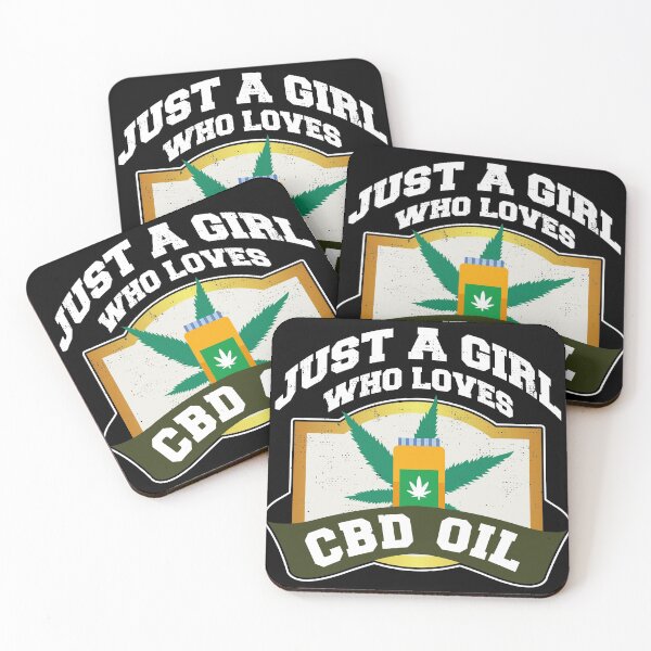 Item preview, CBD Oil Lover Gift design Just A Girl Who Loves CBD design designed and sold by Lisbob.